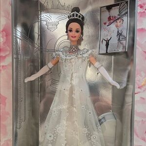 Barbie Collector Edition My Fair Lady Eliza Doolittle in Ivory Beaded Gown